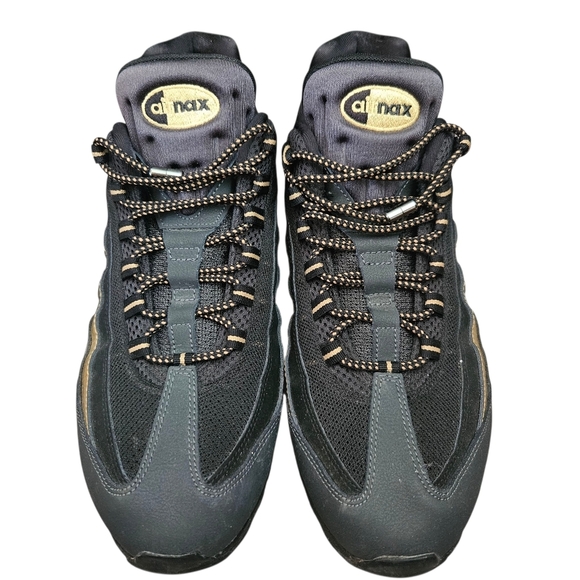 Nike Other - Nike Air Max 95 PRM US 15 Men's Black/Gold/Grey Anthracite Retro 538416 007